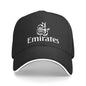 NEW Emirates Hats Hip Hop Hat Cotton Baseball Cap Custom Adjustable Trucker Hat for Men & Women