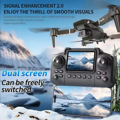 HD 5G Dual Camera E88PRO Drone 8K Quadcopter Aerial Photography Remote Control Screen Display HighDefinition Aerial Camera Drone