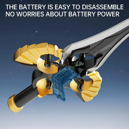 360 degree rotating quadcopter sword gesture sensor control drone sword foam sword toy with lights 2.4G stunt EPP remote control