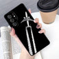 Aircraft Helicopter Airplane Pilot fly phone case Cover For Samsung Galaxy S24 S25 Ultra S21 S22 S10E Note 10 Plus 20 FE S23