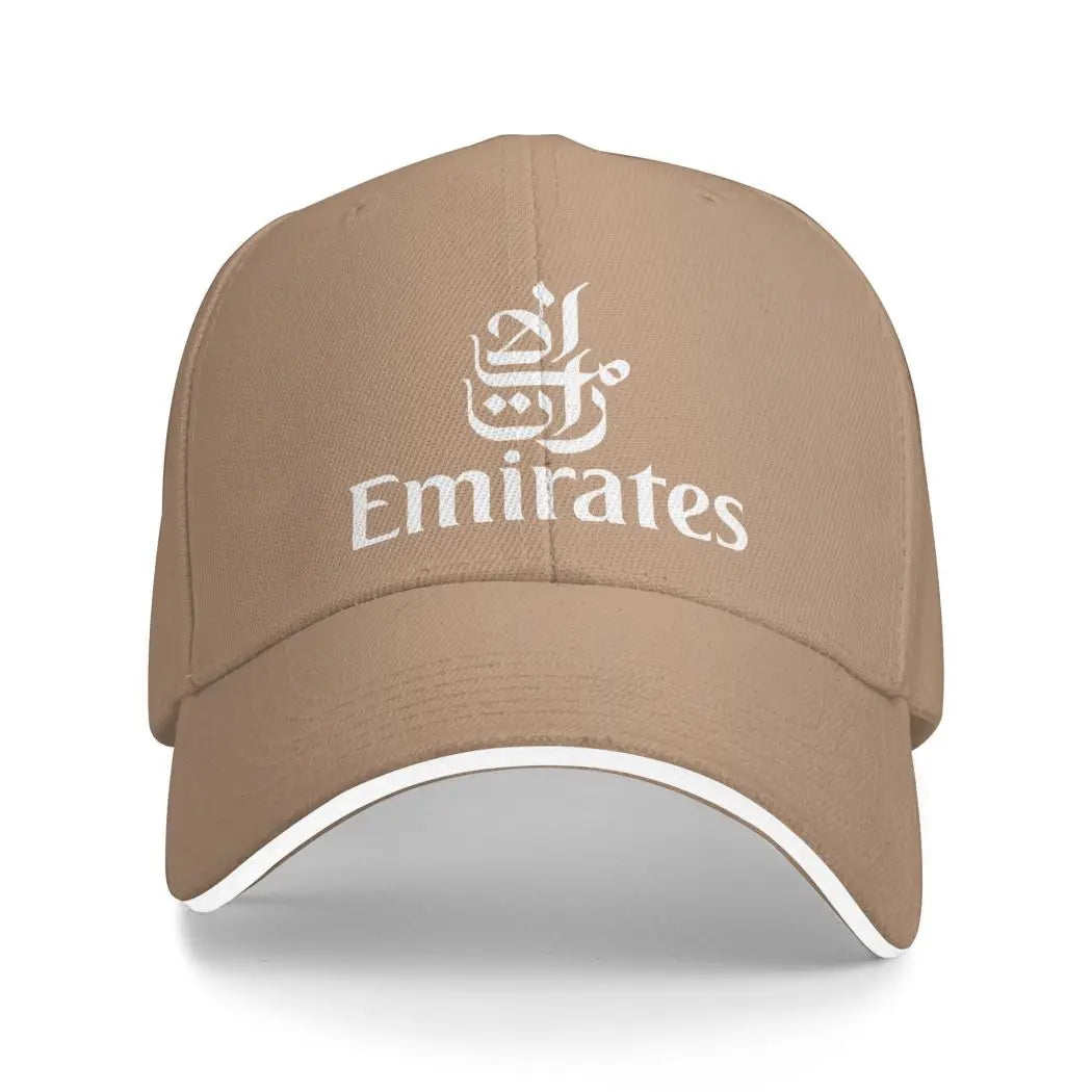 NEW Emirates Hats Hip Hop Hat Cotton Baseball Cap Custom Adjustable Trucker Hat for Men & Women