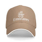 NEW Emirates Hats Hip Hop Hat Cotton Baseball Cap Custom Adjustable Trucker Hat for Men & Women