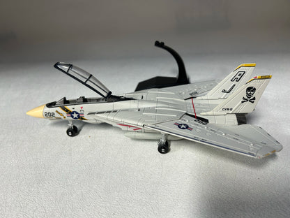 1:72 Scale Souvenir Toy Model F14A Fighter Simulation ABS Aircraft Finished Model Collection of Static Decoration Gift for adult