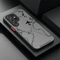 Travel Airplane Route Matte Case For Samsung Galaxy S25 Ultra S23 S24 S22 S21 Plus FE A56 A36 A26 A16 A06 A15 A25 A35 A55 5G