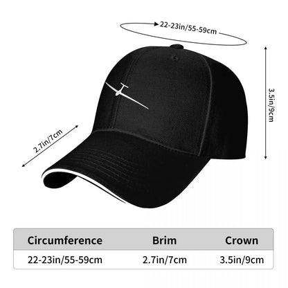 glider Baseball Cap Luxury Hat Trucker Cap Big Size Hat Sun Cap Woman Men's