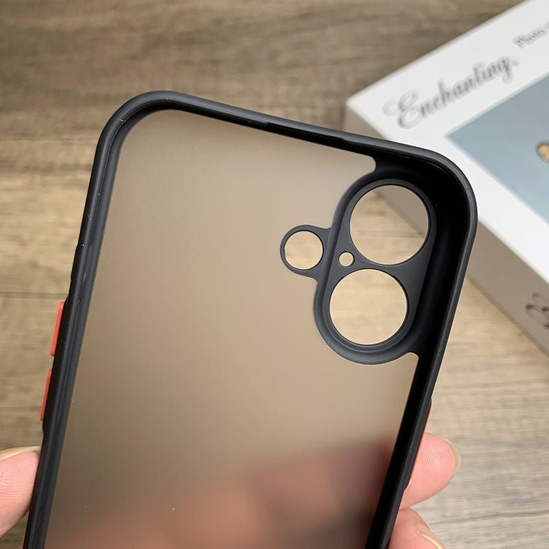 Snow Mountain Airplane Phone Case For iPhone 17 Air 16 15 14 Pro Max 13 12 17 Pro 16e 11 Matte Shockproof Soft Edge Hard Cover